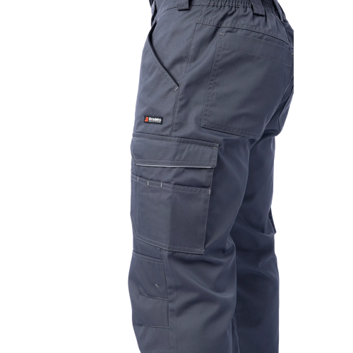 Летние мужские брюки Brodeks KS 301, серый 