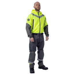 Летний комбинезон Brodeks KS 503, желтый/серый