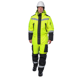 Зимний комбинезон Brodeks KW 505, желтый/черный