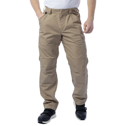 Летние мужские брюки Brodeks KS 301, бежевый 