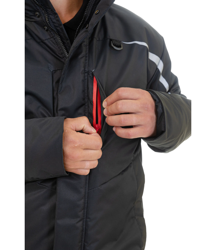 Зимняя рабочая куртка Brodeks KW 231, черный