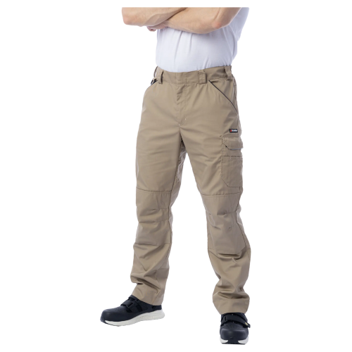 Летние мужские брюки Brodeks KS 301, бежевый 