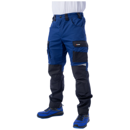 Летние брюки Brodeks KS 302, синий/черный
