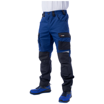 Летние брюки Brodeks KS 302, синий/черный