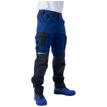 Летние брюки Brodeks KS 302, синий/черный