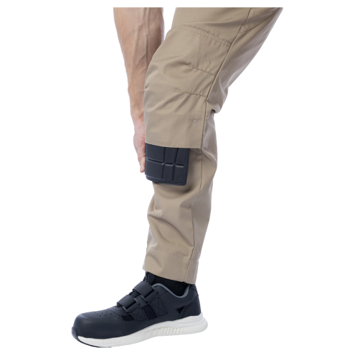 Летние мужские брюки Brodeks KS 301, бежевый 