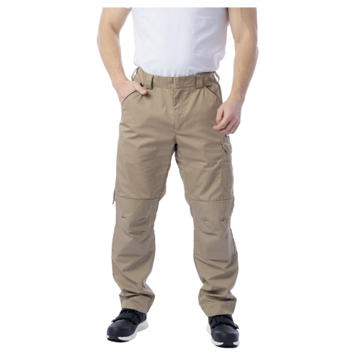Летние мужские брюки Brodeks KS 301, бежевый 