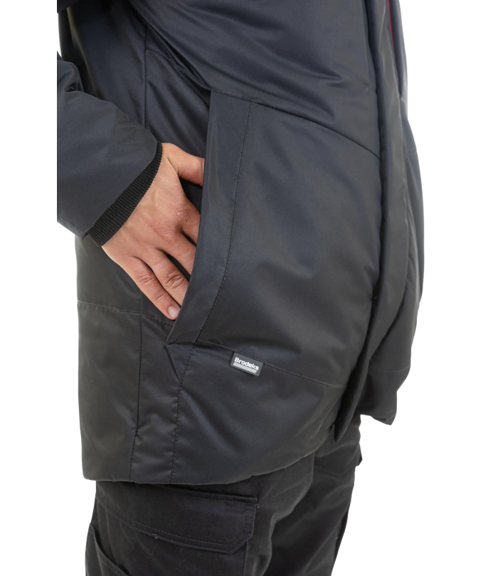 Зимняя рабочая куртка Brodeks KW 231, черный