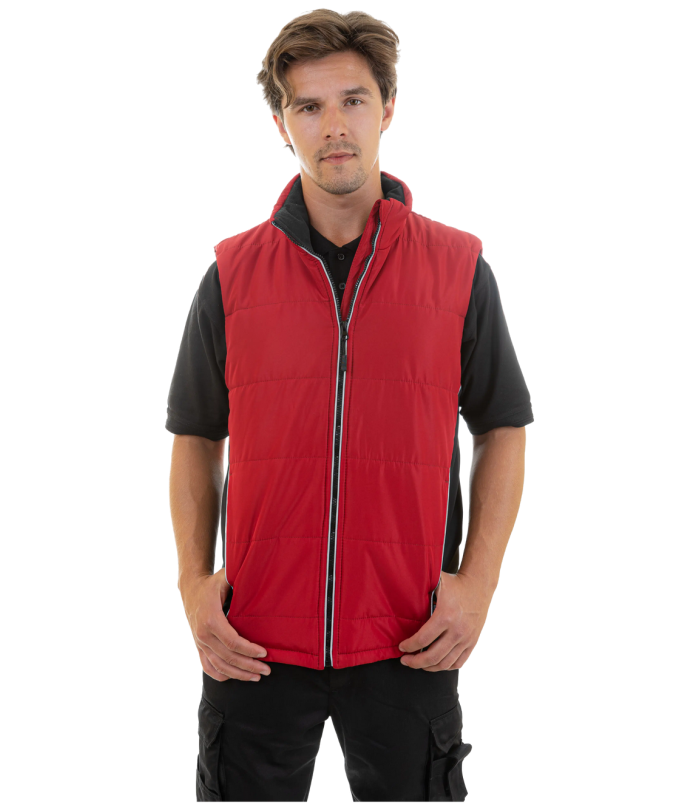 Жилет зимний Brodeks KW 101, красный