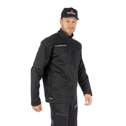 Куртка мужская летняя Brodeks KS 234, черный 