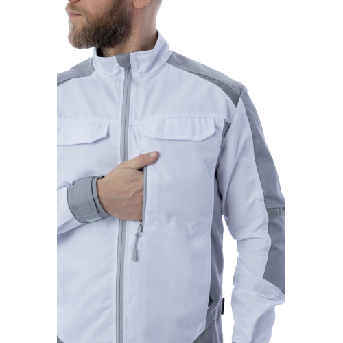 Куртка мужская летняя Brodeks KS 202, белый 