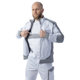 Летняя куртка Brodeks KS 202, белый