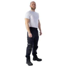 Летние брюки Brodeks KS 302, черный