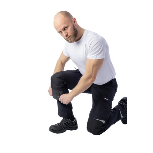 Брюки мужские летние Brodeks KS 302, черный 
