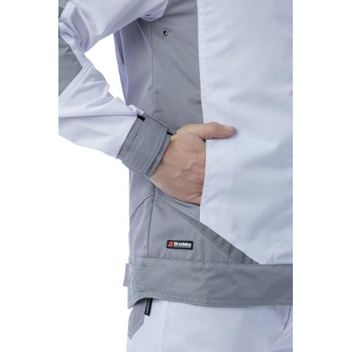 Куртка мужская летняя Brodeks KS 202, белый 
