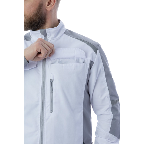 Куртка мужская летняя Brodeks KS 202, белый 