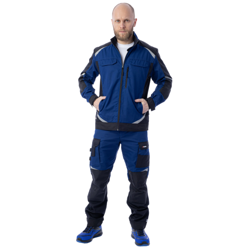 Куртка мужская летняя Brodeks KS 202, синий/черный 