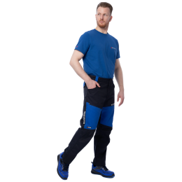 Летние брюки Brodeks KS 334, синий/черный