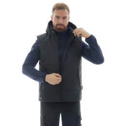 Жилет зимний Brodeks KW 112, черный