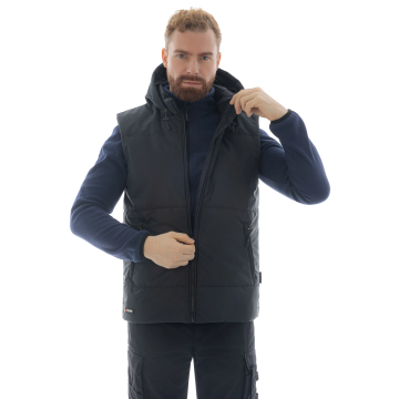 Жилет зимний Brodeks KW 112, черный