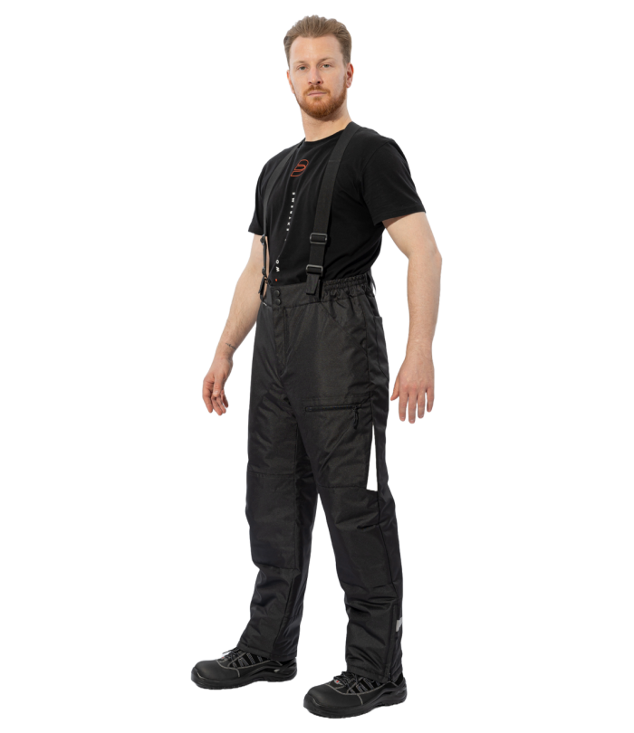 Зимний рабочий костюм Brodeks KW603, черный