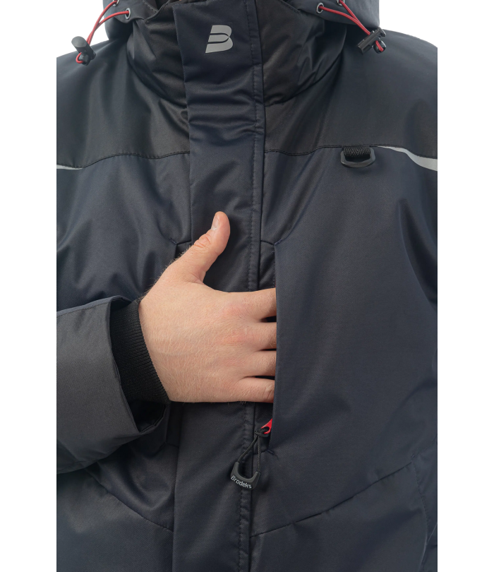 Зимняя рабочая куртка Brodeks KW 231, синий/черный