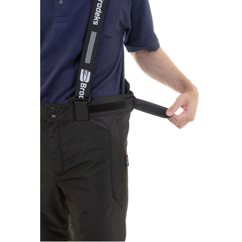 Зимние брюки Brodeks KW 306, черный 