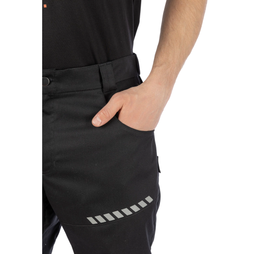  Брюки мужские летние Brodeks KS 334, черный 