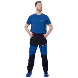 Летние брюки Brodeks KS 334, синий/черный