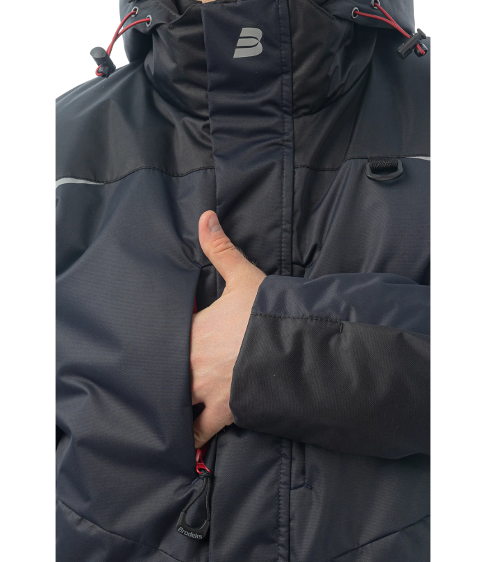 Зимняя рабочая куртка Brodeks KW 231, синий/черный