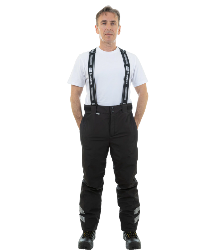Зимние брюки Brodeks KW 306, черный