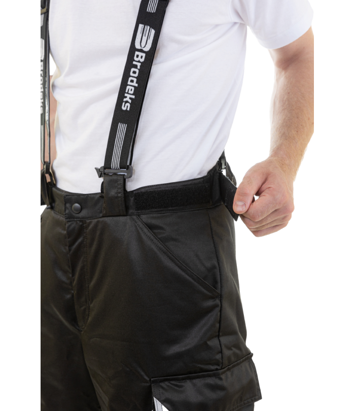 Зимние брюки Brodeks KW 304, черный