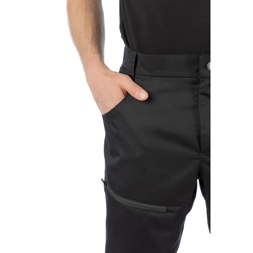  Брюки мужские летние Brodeks KS 334, черный 