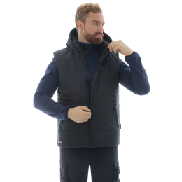 Жилет зимний Brodeks KW 112, черный