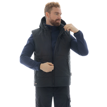 Жилет зимний Brodeks KW 112, черный