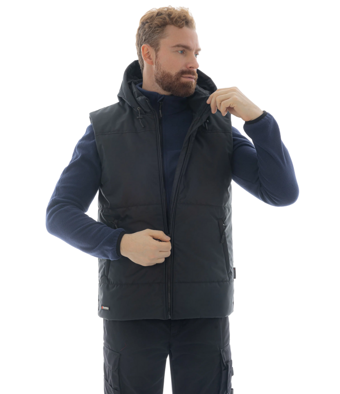 Жилет зимний Brodeks KW 112, черный