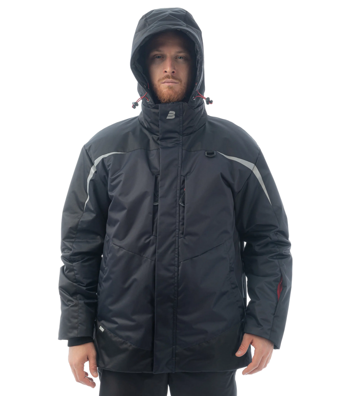Зимняя рабочая куртка Brodeks KW 231, синий/черный