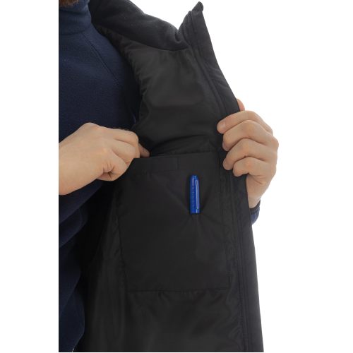 Утепленный жилет Brodeks KW 112, черный
