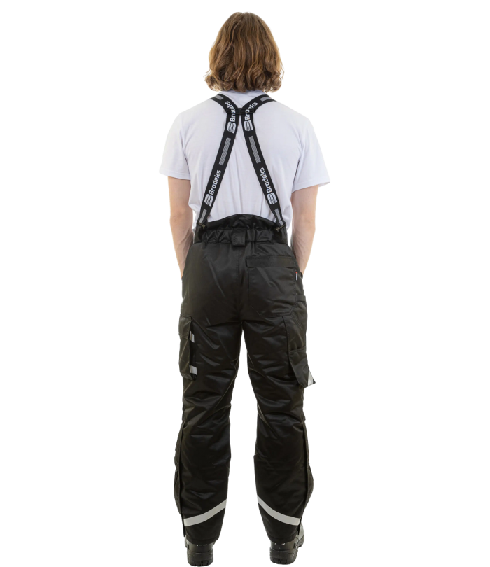 Зимние брюки Brodeks KW 304, черный