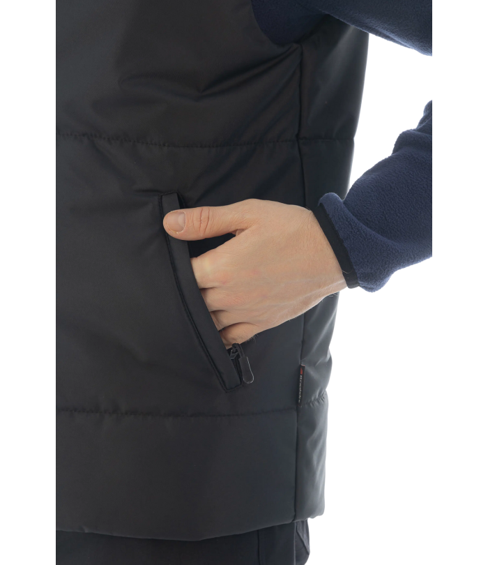 Жилет зимний Brodeks KW 112, черный