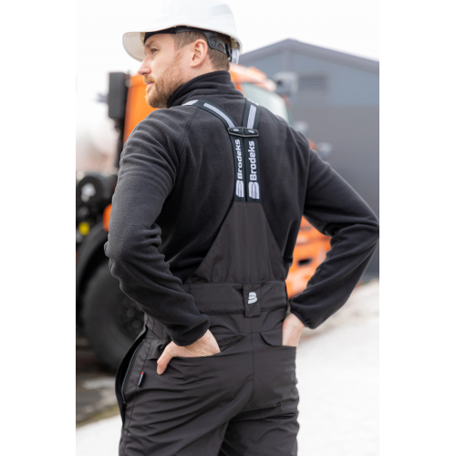 Зимние брюки Brodeks KW 306, черный 