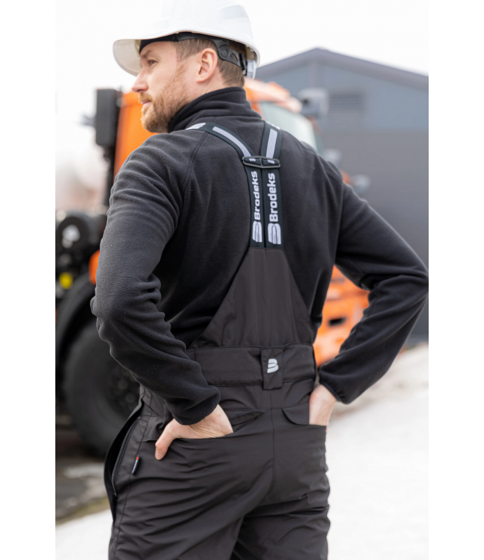 Зимние брюки Brodeks KW 306, черный