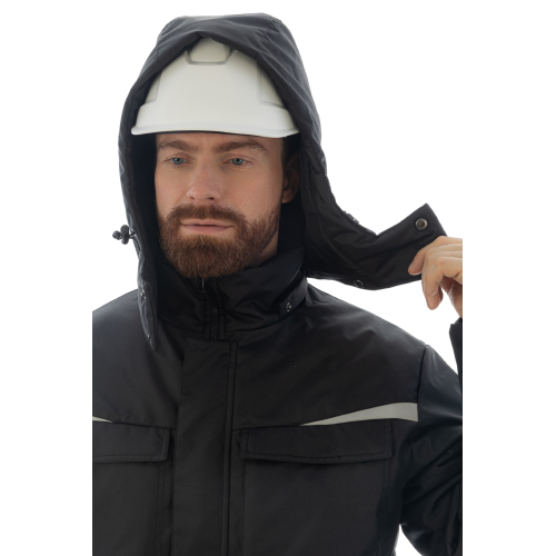 Зимний рабочий костюм Brodeks KW603, черный 