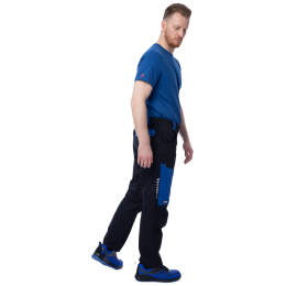 Летние брюки Brodeks KS 334, синий/черный