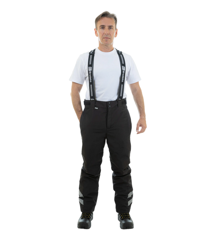 Зимние брюки Brodeks KW 306, черный