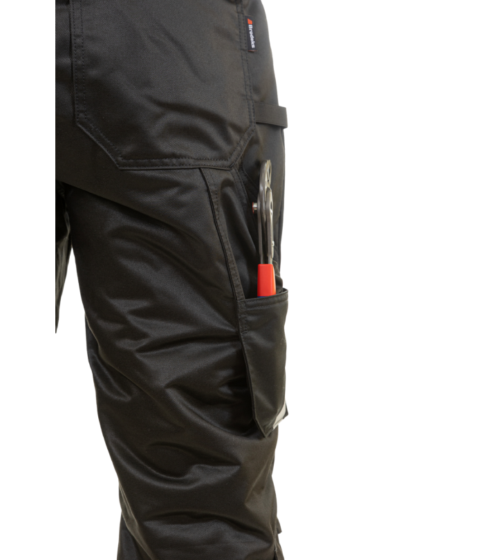 Зимние брюки Brodeks KW 304, черный