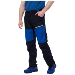 Летние брюки Brodeks KS 334, синий/черный