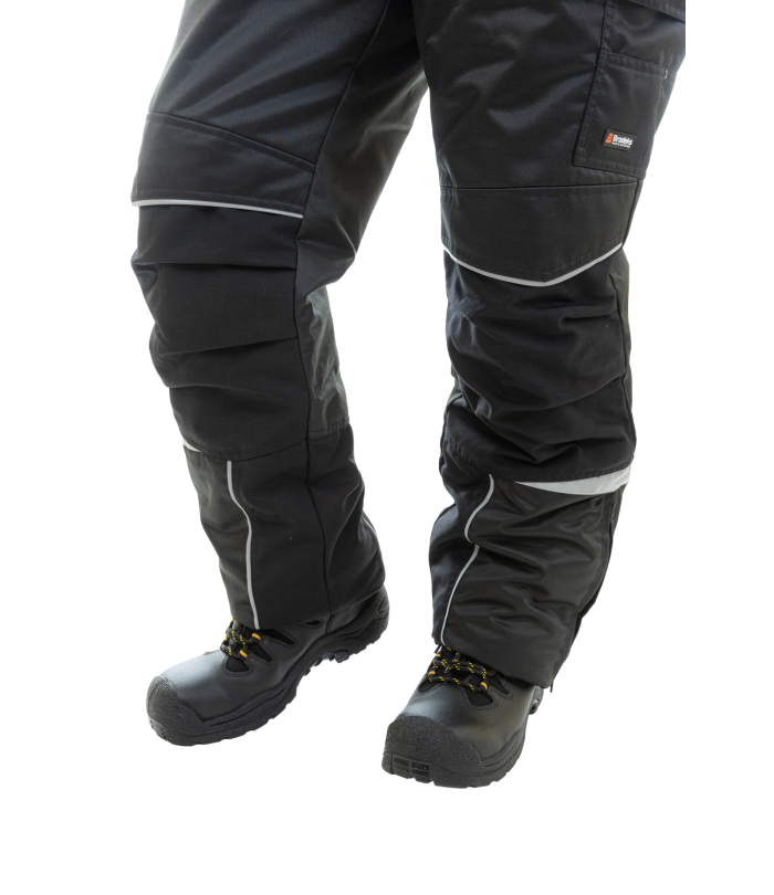 Зимний полукомбинезон Brodeks KW 403, черный