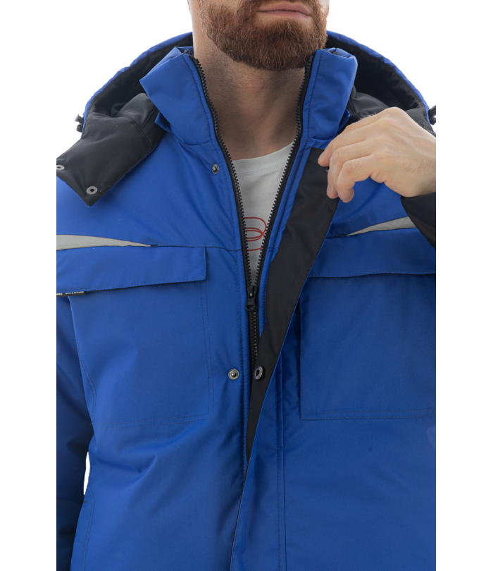 Зимний рабочий костюм Brodeks KW603, синий/черный