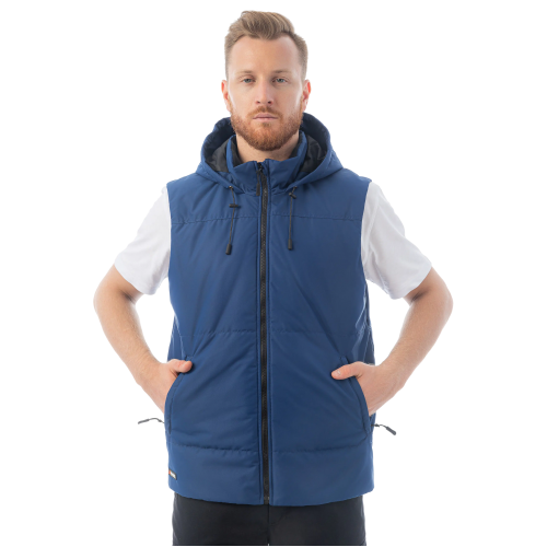 Утепленный жилет Brodeks KW 112, синий